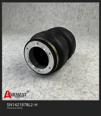 Open Endplate Air Suspension Air Ride Shock Absorber SN142187BL2-H