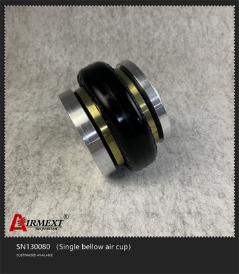 SN130080 Single Bellow Air Cup Air Bag 1/8 NPT For Air Suspension